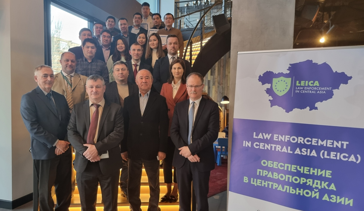 Project Leica - The EU-Funded Project Law Enforcements in Central Asia (LEICA) Conducted Training on Operational Analysis in Combating Terrorism Financing 