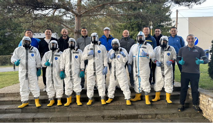 LEICA - LEICA Concludes CBRN-E Related Crime Scene Investigation Training for Law Enforcement Agencies of Kazakhstan